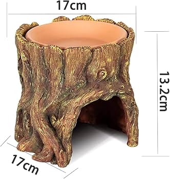 Amazon.co.jp: Mulanimo 爬虫類 シェルター 隠れ家 ウェット